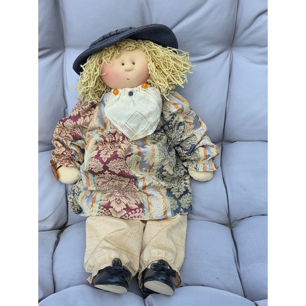 Vintage Little Souls 1994 Amelia Cloth Doll By Gretchen Wilson